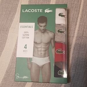 Lacoste Men's Brief Underwear NIB